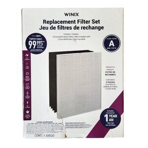 Genuine Winix Type A HEPA Filter 115115 Fits C909 9800 C535 AM90 5300-2 6300-2